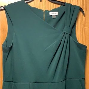 Calvin Klein Green Wide Leg Jumpsuit